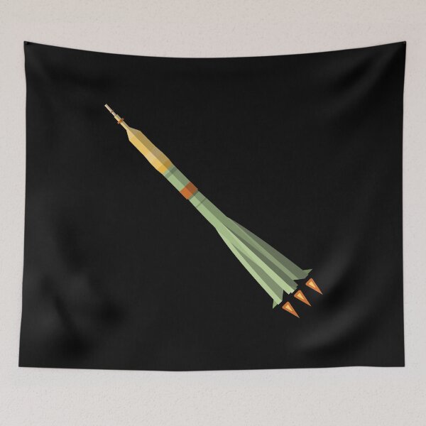 Item preview, Vintage Colored Rocket designed and sold by AeroAstro.