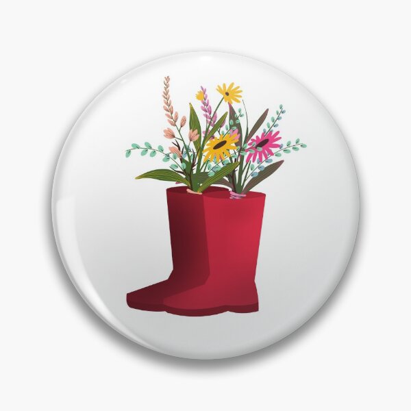 Item preview, Boots With Flowers designed and sold by charsquared.