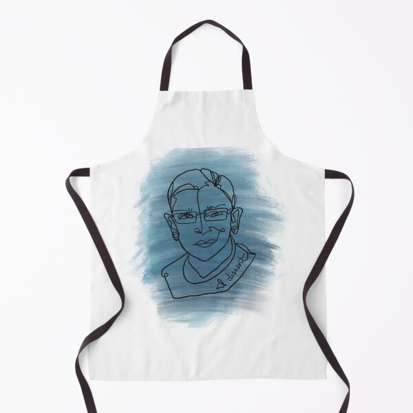 Item preview, Blue RBG Ruth Bader Ginsburg line art designed and sold by Mari Eboli.