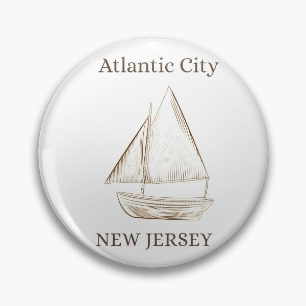 Item preview, Atlantic City New Jersey Sailboat  designed and sold by JerseyBoysTees.