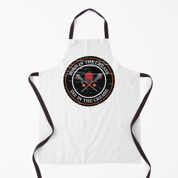 Item preview, Lacrosse Born In The Crease Die In The Crease designed and sold by Betsytiptoe.