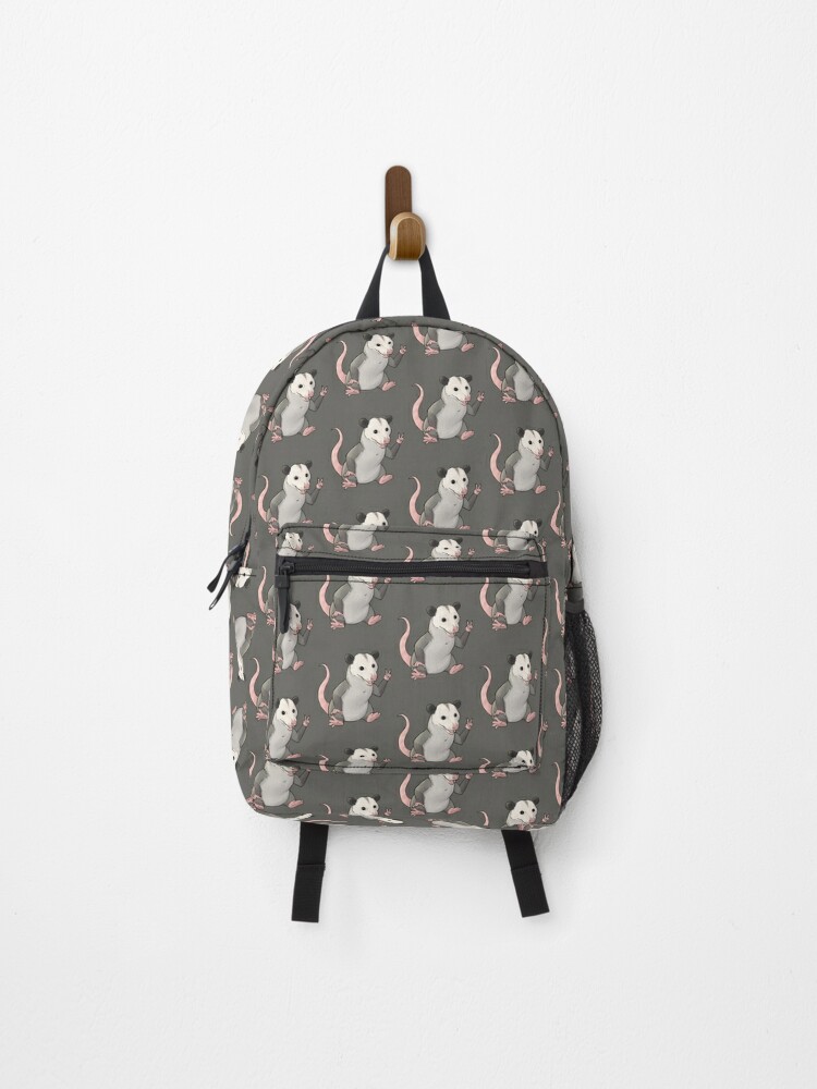 Possum Live Ugly Fake your Death Opossum Team Trash Backpack by