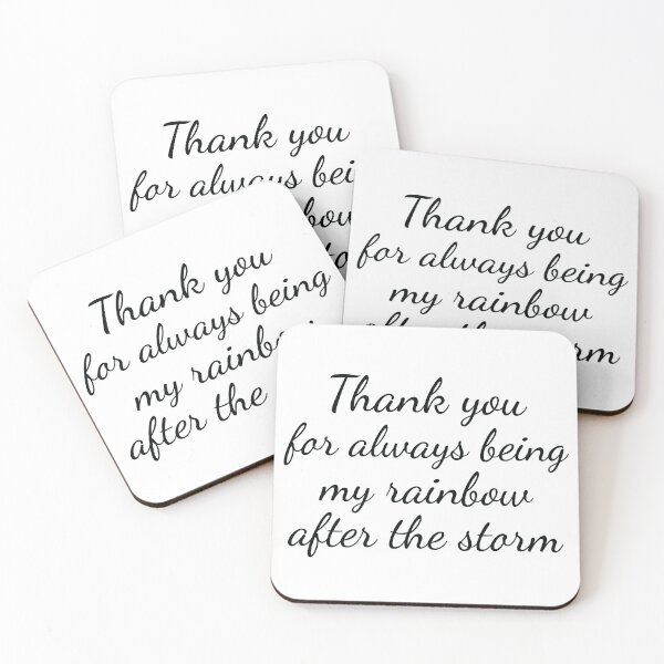 Item preview, Thank you for always being my rainbow after the storm Classic T-Shirt designed and sold by ArtOneDesign.