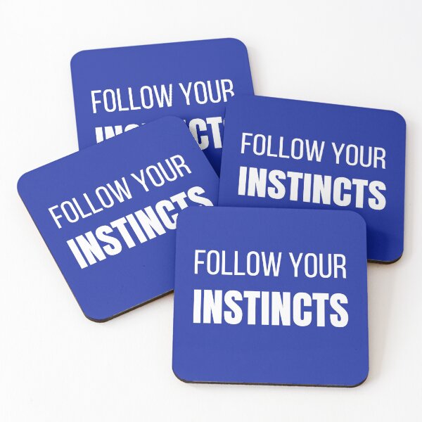 Item preview, Follow your instincts designed and sold by fev-rocks.