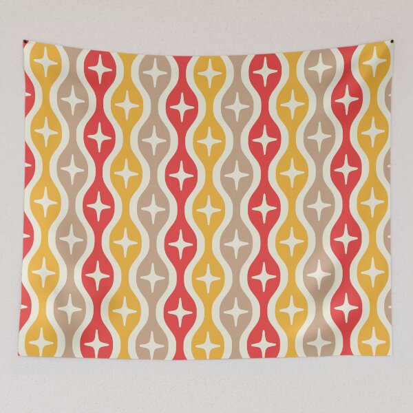 Item preview, Mid century Modern Ogee Star Pattern 562 designed and sold by tonymagnerart.
