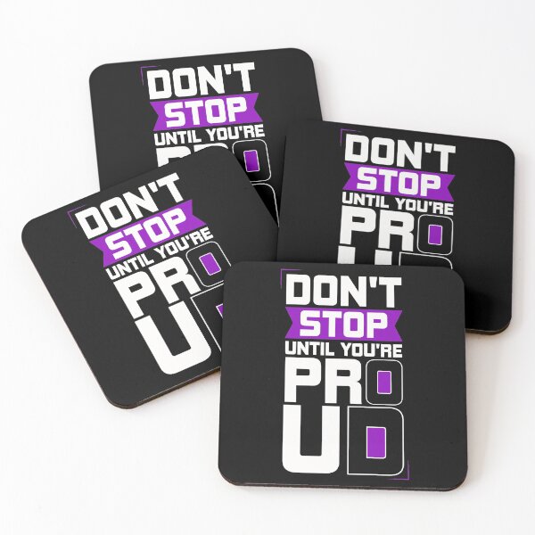 Item preview, Don't stop until you're proud designed and sold by karim Najjar.