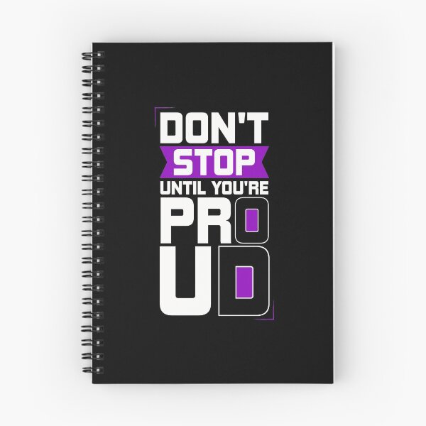 Item preview, Don't stop until you're proud designed and sold by karim Najjar.