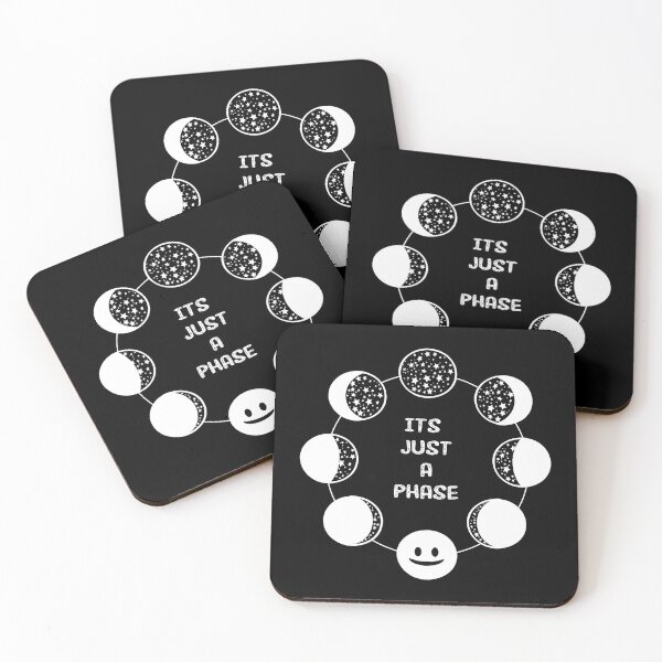 Item preview, It's just a phase - Phases of the moon astronomy and science lover gift  designed and sold by AstroShop1.