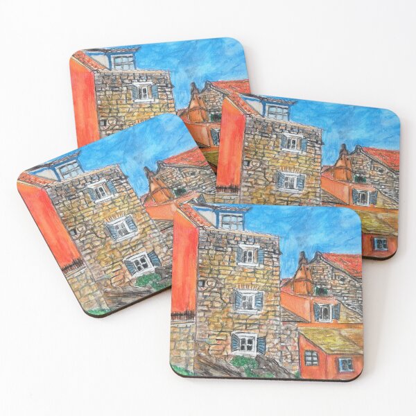 Item preview, A DETAIL FROM SPLIT CITY, AQUARELLE designed and sold by IvanaKada.