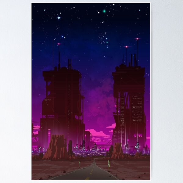 Item preview, Monument Valley 2 - Cyberpunk Landscape designed and sold by forge22.