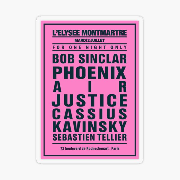 Affiche sérigraphie Montmartre Fight Club | atelier-serigraphie