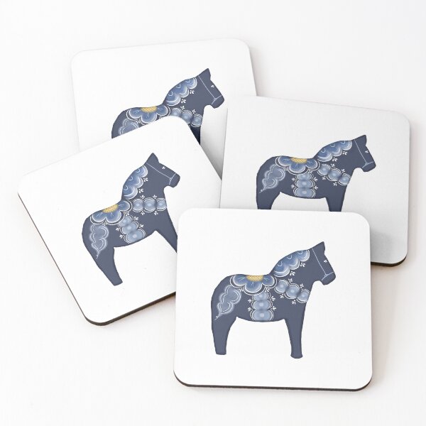 Item preview, Blue Dala Horse designed and sold by VikingGraphic.