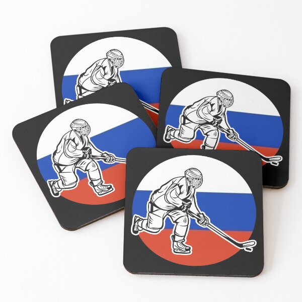 Item preview, Hockey player russian flag designed and sold by Astralia.