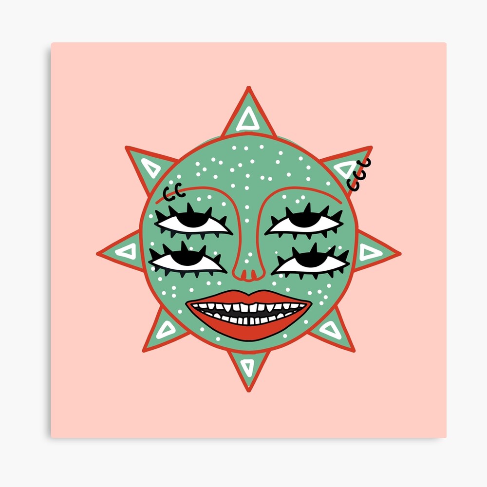 sun sticker for indie girl indie kid stickers indie core stickers photographic print by annomaria redbubble