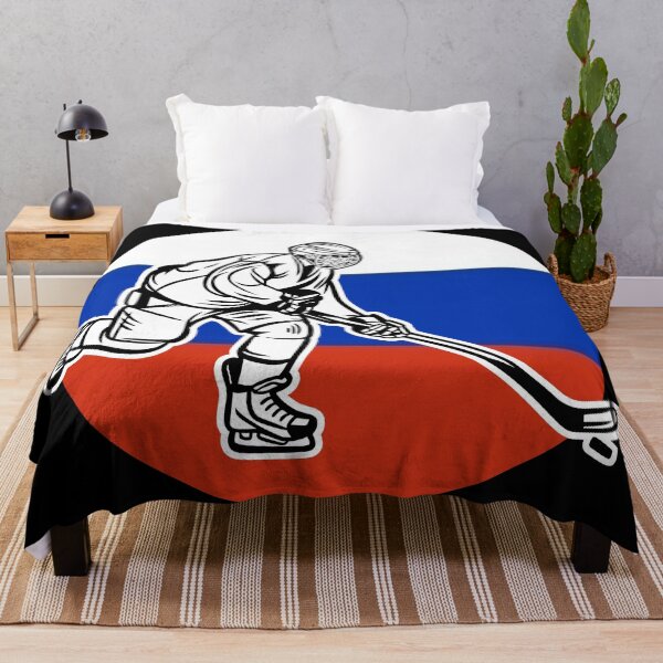 Item preview, Hockey player russian flag designed and sold by Astralia.