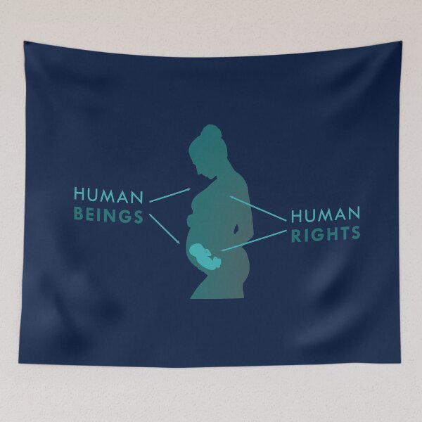 Item preview, Human Beings, Human Rights designed and sold by OpiningUterus.