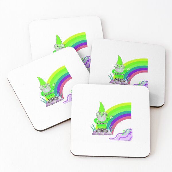 Item preview, A Handsome Green Gnome Waving Hello designed and sold by WildingClan.