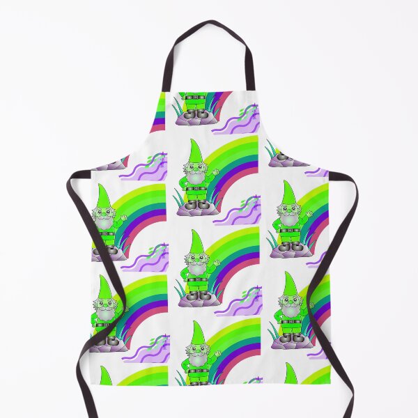Item preview, A Handsome Green Gnome Waving Hello designed and sold by WildingClan.