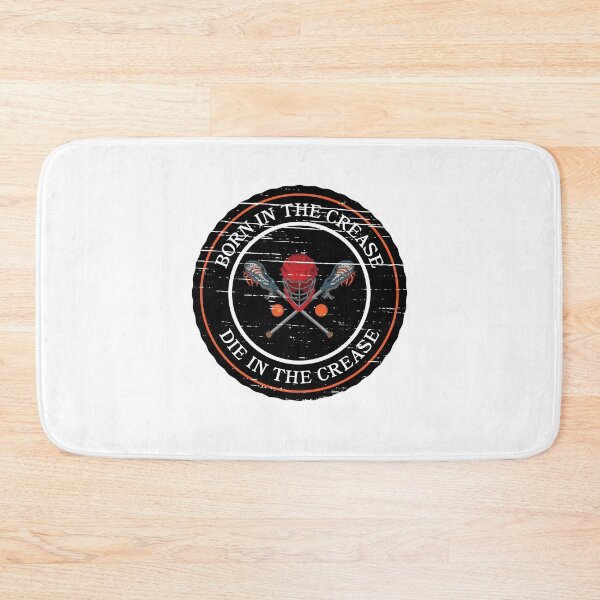 Item preview, Lacrosse Born In The Crease Die In The Crease designed and sold by Betsytiptoe.