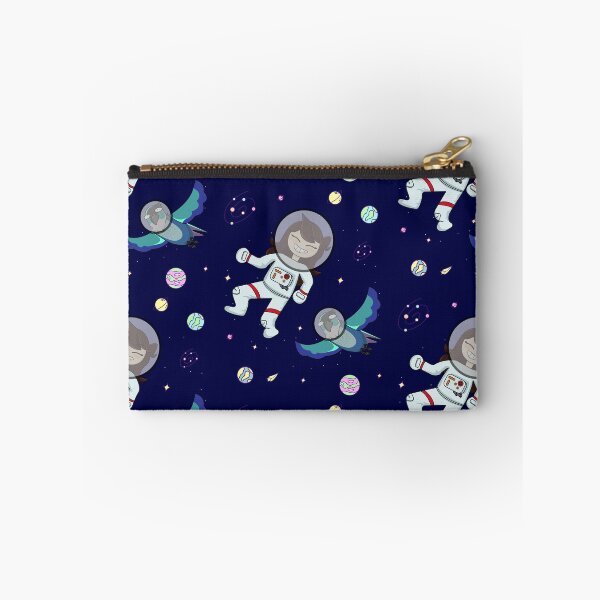 Item preview, Jaiden animations astronaut surrounded by bird, stars and planets, having fun at dark space animation squad  designed and sold by SGS-.
