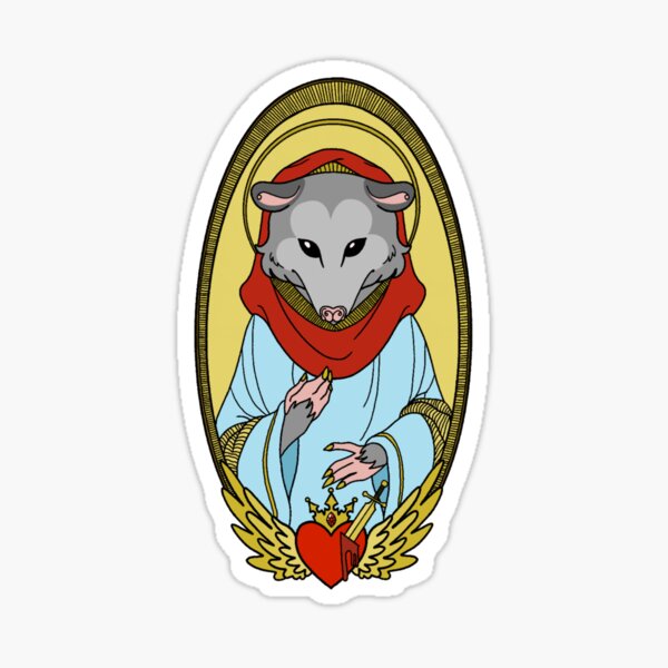 Item preview, Holy Mother Possum designed and sold by gloriavictoria.