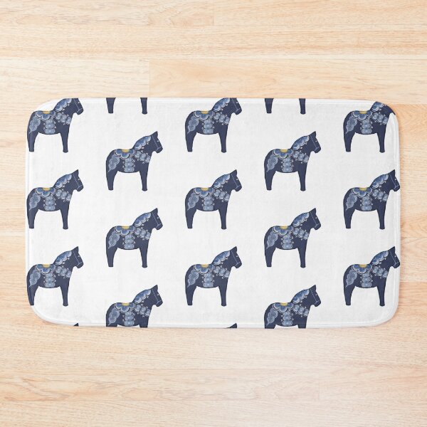 Item preview, Blue Dala Horse designed and sold by VikingGraphic.