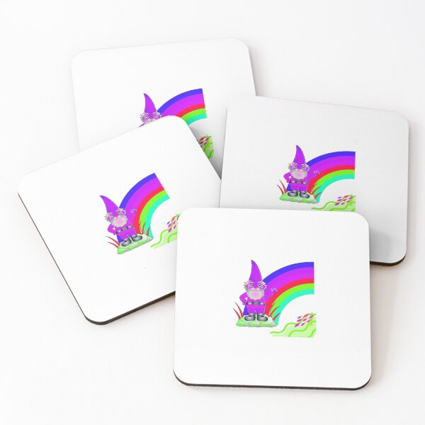 Item preview, A Handsome Purple Gnome Waving Hello designed and sold by WildingClan.