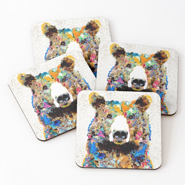 Item preview, Umm Bearable Beautiful Bear Art by Sharon Cummings designed and sold by Sharon Cummings Art.