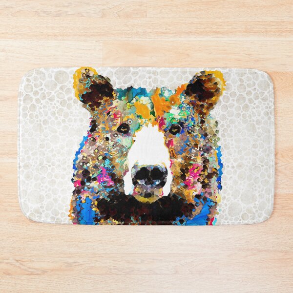 Item preview, Umm Bearable Beautiful Bear Art by Sharon Cummings designed and sold by Sharon Cummings Art.