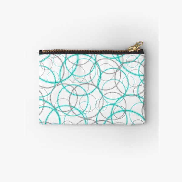 Item preview, White teal circles designed and sold by Coffinstaple.