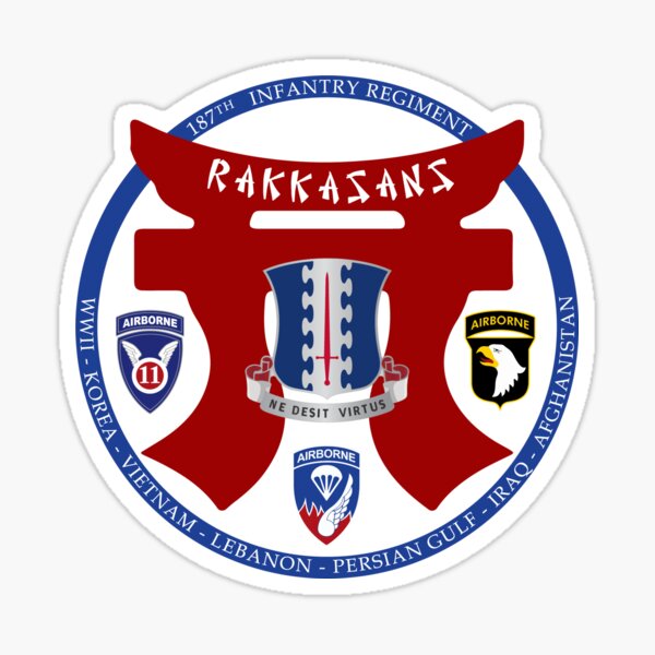 Item preview, 187th Infantry 3BCT Rakkasans designed and sold by RedKnights.