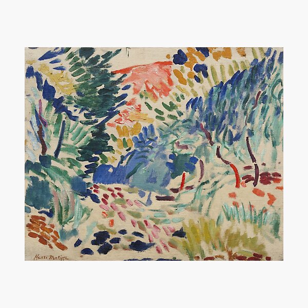 Item preview, Henri Matisse Landscape at Collioure designed and sold by LoveTreats.