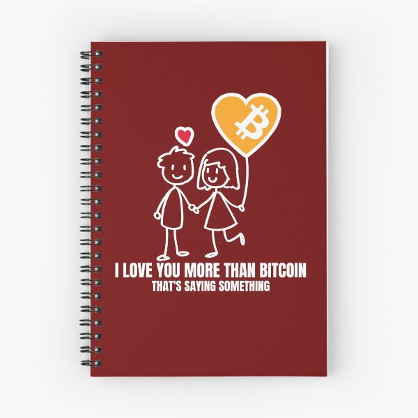 Item preview, I love you more than bitcoin - Valentines Day designed and sold by Bitcoin-Fashion.