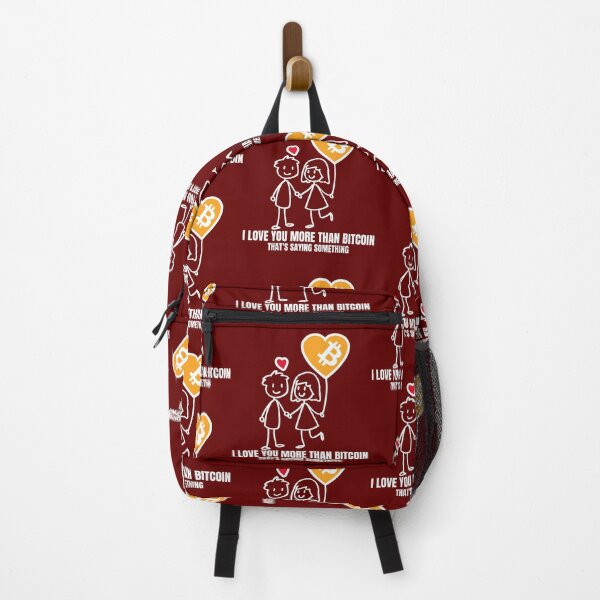 Item preview, I love you more than bitcoin - Valentines Day designed and sold by Bitcoin-Fashion.