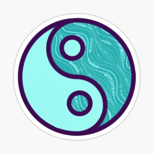 Vista previa del artículo con la obra «ola ying yang», diseñado y vendido por lanakilajean.