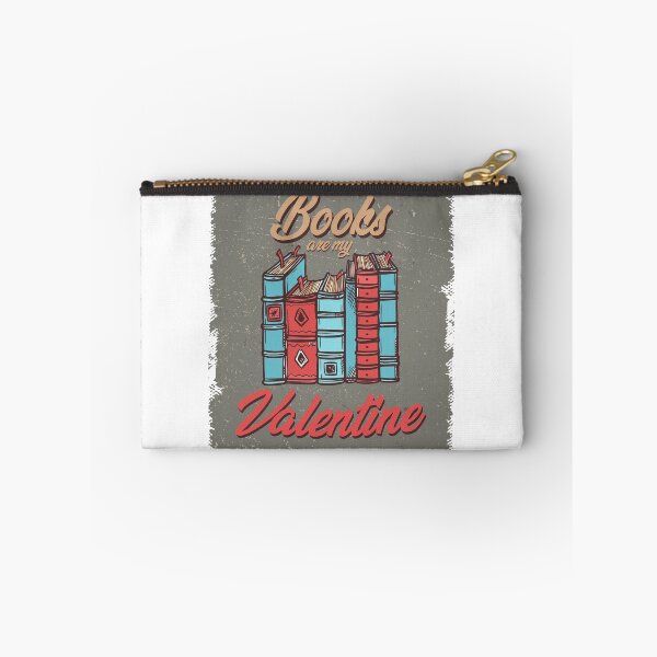 Item preview, Books Are My Valentine Retro designed and sold by DesignByJK.