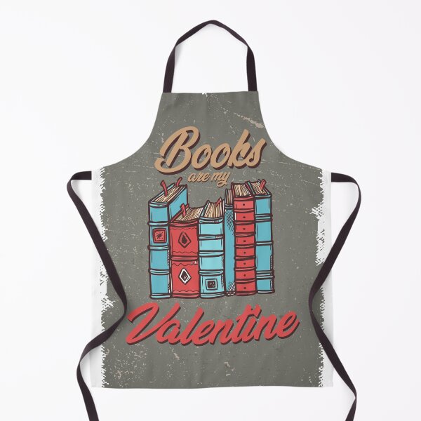 Item preview, Books Are My Valentine Retro designed and sold by DesignByJK.