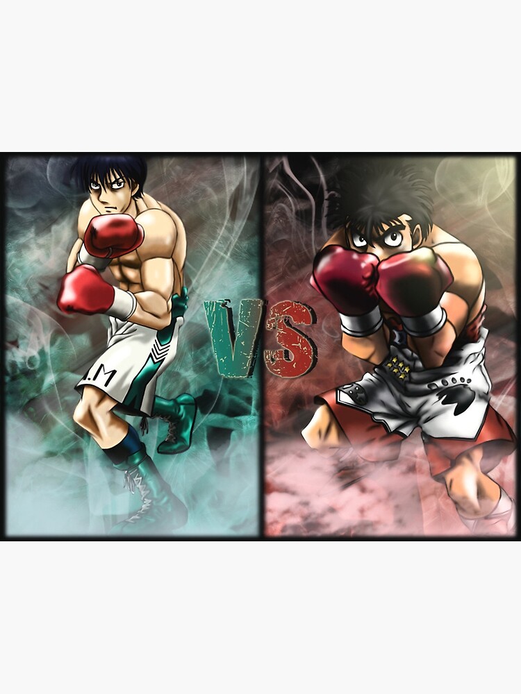 Hajime No Ippo Makunouchi Vs Tomorrow's Joe Anime Canvas 