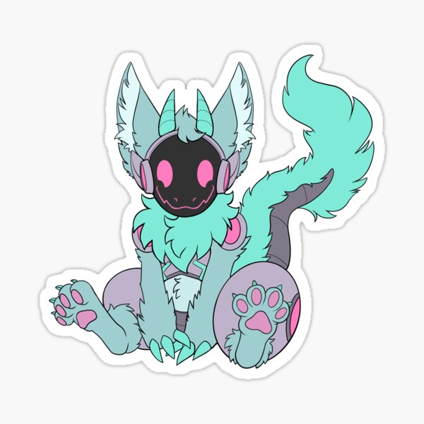 Protogens - Leaf Ver. Sticker for Sale by Cool-Koinu