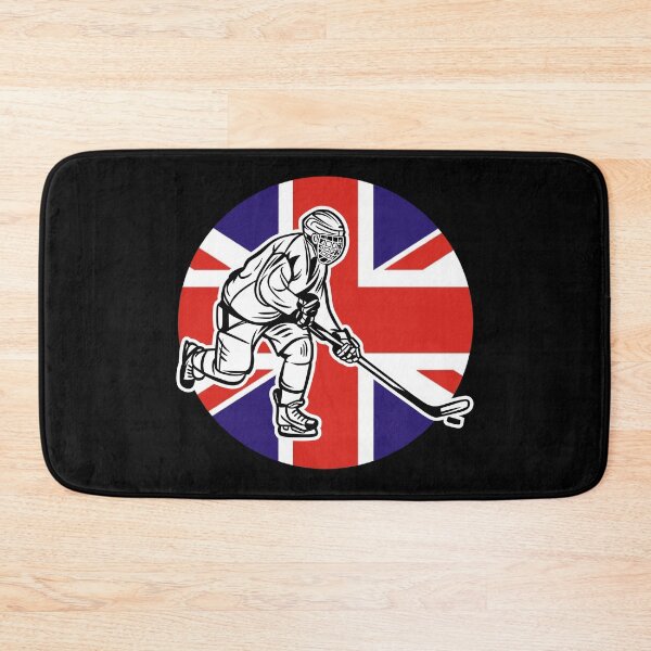 Item preview, Hockey player flag english designed and sold by Astralia.