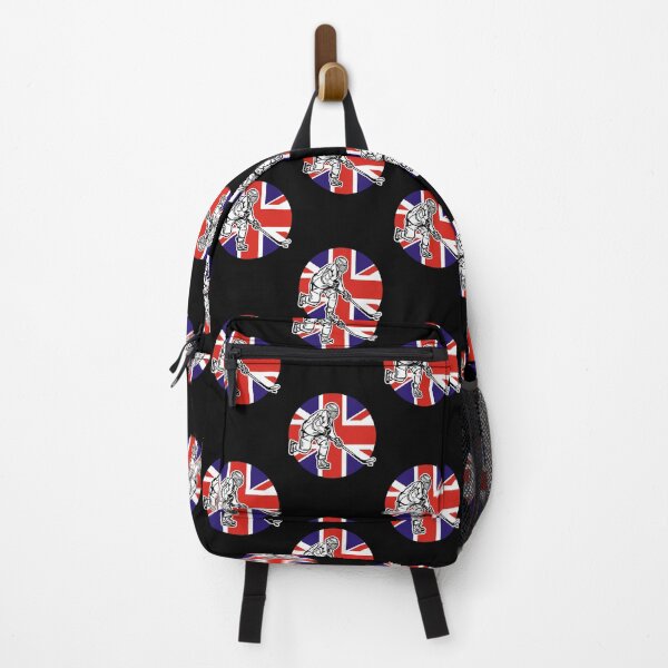 Item preview, Hockey player flag english designed and sold by Astralia.