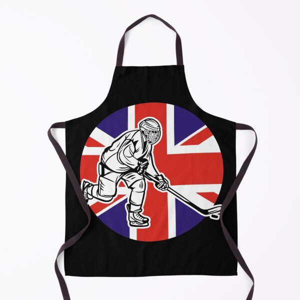 Item preview, Hockey player flag english designed and sold by Astralia.