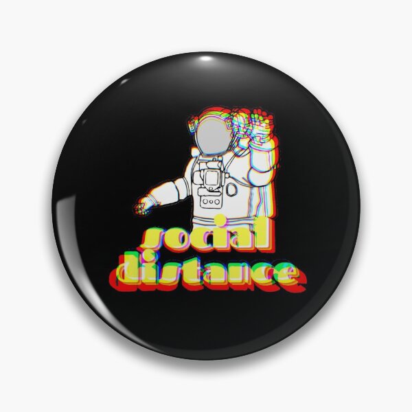 Item preview, Social Distance Spacewalker designed and sold by UncleFizziwigs.