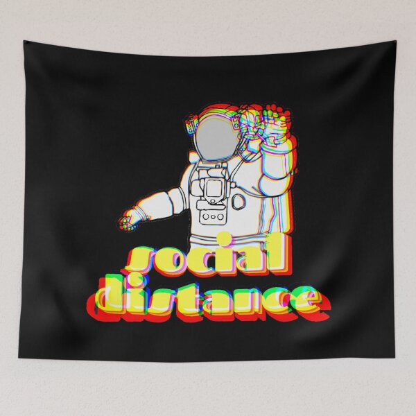 Item preview, Social Distance Spacewalker designed and sold by UncleFizziwigs.