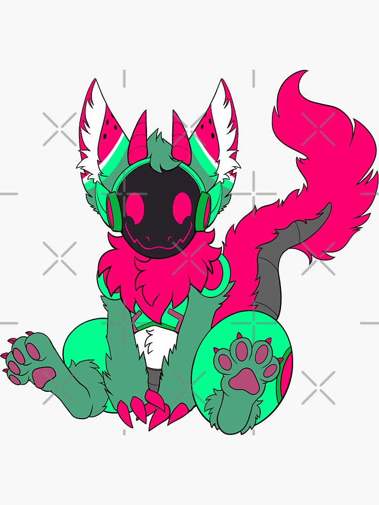 Protogens - Space Ver. Sticker for Sale by Cool-Koinu