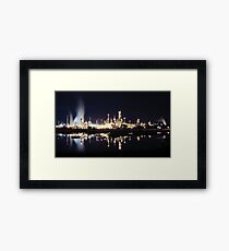 Martinez Shell Refinery Framed Print