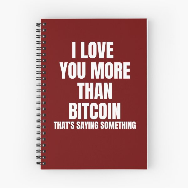 Item preview, I love you more than bitcoin v2- Valentines Day designed and sold by Bitcoin-Fashion.