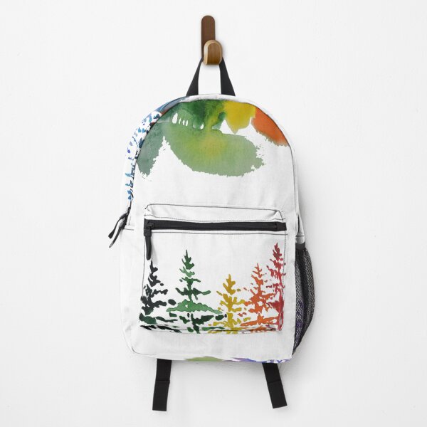 Item preview, Watercolor Multi-Color Evergreens designed and sold by TripleMoonCrafts.
