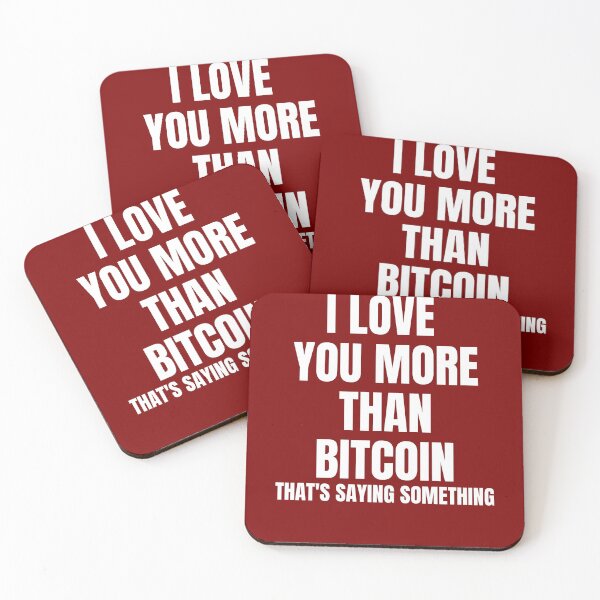 Item preview, I love you more than bitcoin v2- Valentines Day designed and sold by Bitcoin-Fashion.