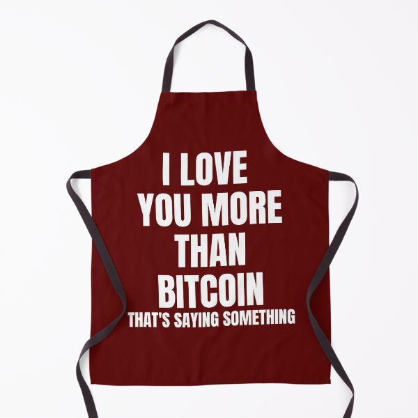 Item preview, I love you more than bitcoin v2- Valentines Day designed and sold by Bitcoin-Fashion.